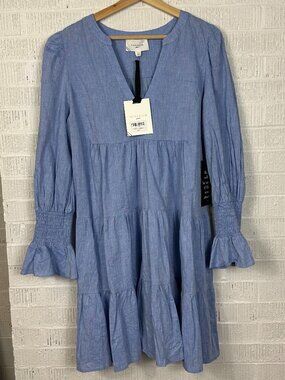 New with Tags Pomander Place Chambray Kenzo Dress Size Large